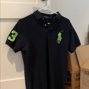 Big Pony Polo Black/Green